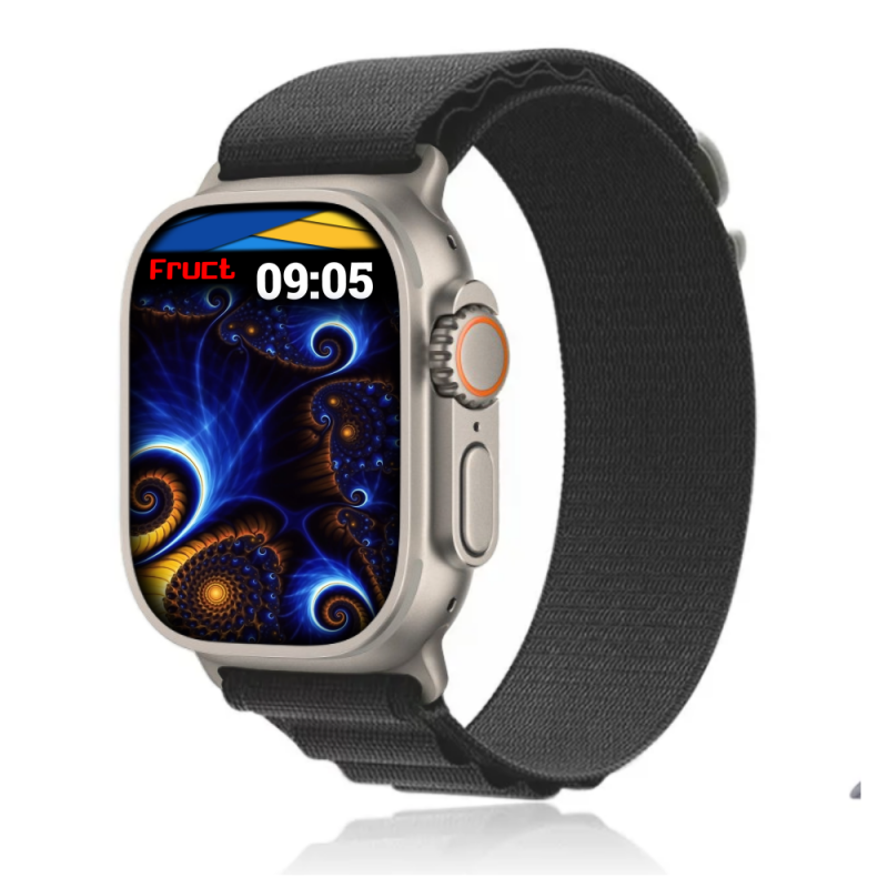 Нейлоновый ремешок Fruct Alpine Loop for Apple Watch 42/44/45/46/49 mm Grey