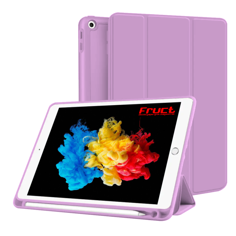 Чехол Fruct Magnetic Care для iPad 10.2 2019/2020/2021/2022 Противоударный с держателем для стилуса Light Purple