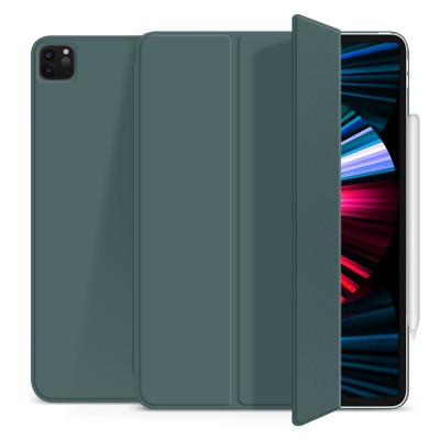 Чехол Fruct Magnetic для iPad Pro 11 (2020-2022) Магнитный С подставкой Темно-Зеленый