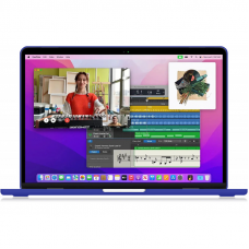 Чехол-накладка Fruct AirM2/M3 для MacBook Air 13.6 M2 2022 / M3 2024 Матовый Blue