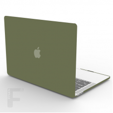 Накладка-чехол STR Matte Cream Hard Shell Case для MacBook Pro 13 (2016-2020) Зеленый