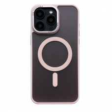 Чехол для iPhone 15 Fruct OC Matte Case с Magsafe Pink 