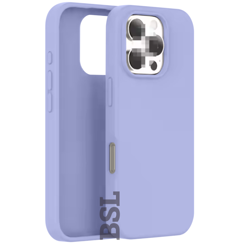 Силиконовый чехол для iPhone 16 Pro Max Fruct Silicon Case Full Cover Lilac