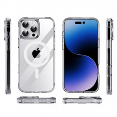 Чехол для iPhone 16 Pro Max IPAKY Avrora Series с Magsafe Прозрачный 