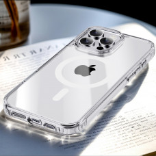 Чехол для iPhone 16 Pro Max IPAKY Avrora Series с Magsafe Прозрачный 