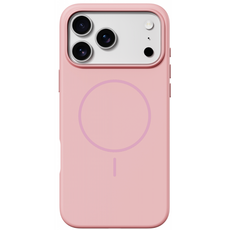 Чехол для iPhone 17 Pro Max c Magsafe Rock Armor Matte Magnetic Pink 