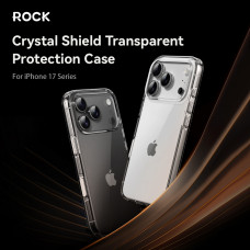 Чехол для iPhone 17 Pro Rock Crystal Shield Transparent Protection Case Прозрачный 