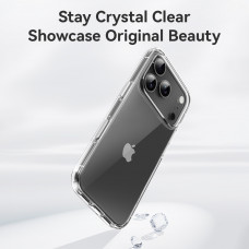 Чехол для iPhone 17 Pro Rock Crystal Shield Transparent Protection Case Прозрачный 