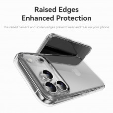 Чехол для iPhone 17 Pro Rock Crystal Shield Transparent Protection Case Прозрачный 