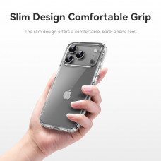 Чехол для iPhone 17 Pro Rock Crystal Shield Transparent Protection Case Прозрачный 