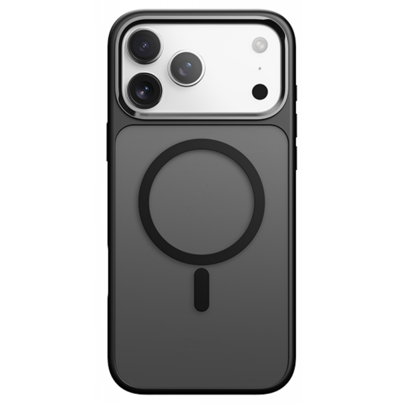 Чехол для iPhone 17 Pro c Magsafe Rock Guard Touch Magnetic Protection Case (Metal Lens Frame) Black 