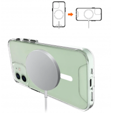 Чехол для iPhone 14 Pro Max Space Case с MagSafe Противоударный Прозрачный