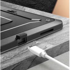 Противоударный чехол-книжка с защитой экрана SUPCASE UB Pro Full Body Case for iPad Pro 11 (2018 | 2020 | 2021 | 2022) - Black