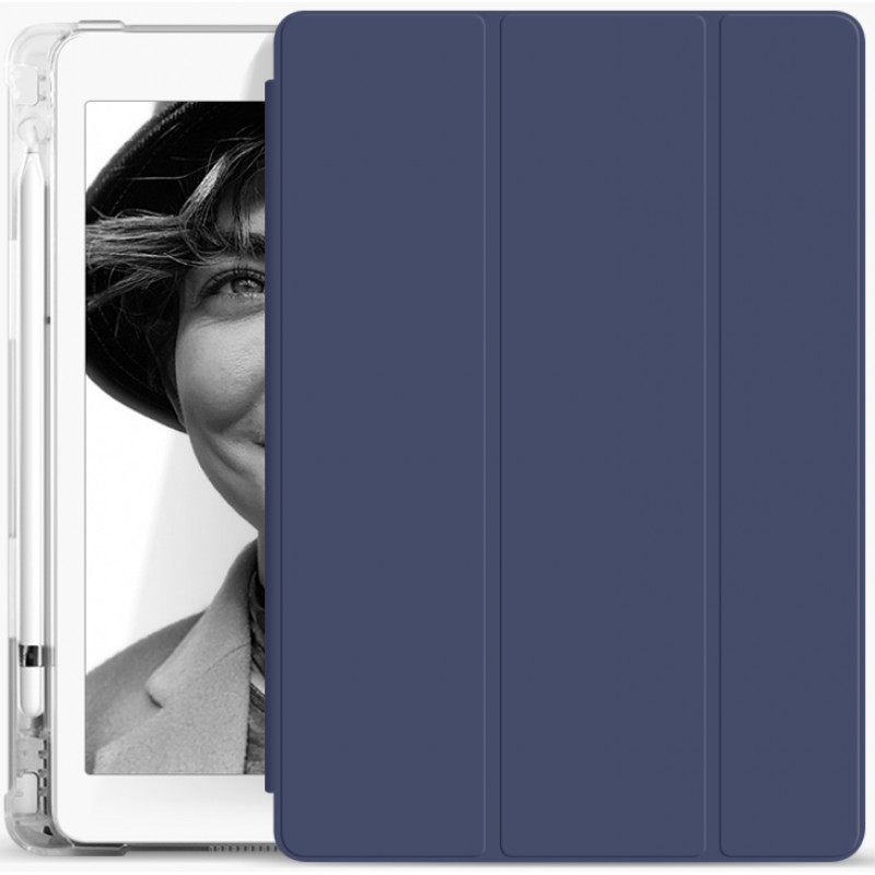 Чехол силиконовый STR Air Защитный для iPad Pro 12.9 2018-2020-2021-2022 Синий