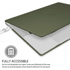 Накладка-чехол STR Матовый Hard Shell Case для MacBook Air 13 (2018-2020) Зеленый