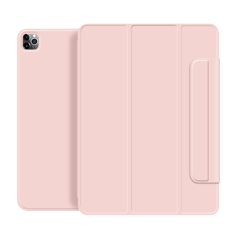 Чехол STR Buckles Магнитный для iPad Pro 12.9 (2018 | 2020 | 2021 | 2022) Розовый