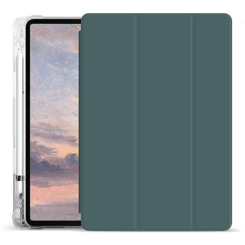 Чехол силиконовый STR Air Защитный для iPad Pro 12.9 2018-2020-2021-2022 Зеленый