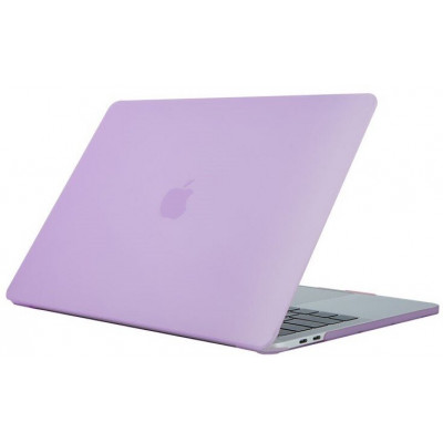Накладка-чехол STR для MacBook Air 13 (2018-2021 M1) Матовый Фиолетовый