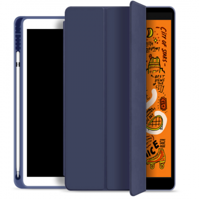 Чехол-книжка STR Trifold Противоударный С подставкой для iPad Pro 11 (2018 | 2020 | 2021 2021 | 2022) Синий