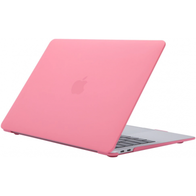 Накладка-чехол STR для MacBook Air 13 (2018-2021 M1) Матовый Розовый
