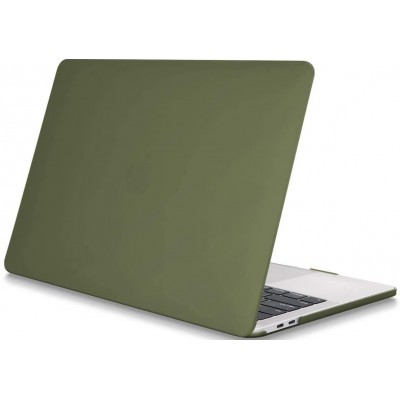 Накладка-чехол STR Матовая Противоударная Hard Shell Case для MacBook Pro 16 (2019) Зеленая