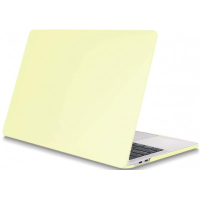 Накладка-чехол STR для MacBook Air 13 (2018-2021 M1) Матовый Желтый