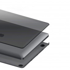 Накладка STR Crystal PC Hard Case для MacBook Pro 16 (2019) Прозрачно черная