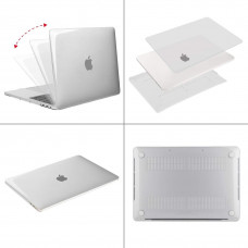 Накладка STR Crystal PC Hard Case для MacBook Pro 15 (2016-2019) Прозрачная