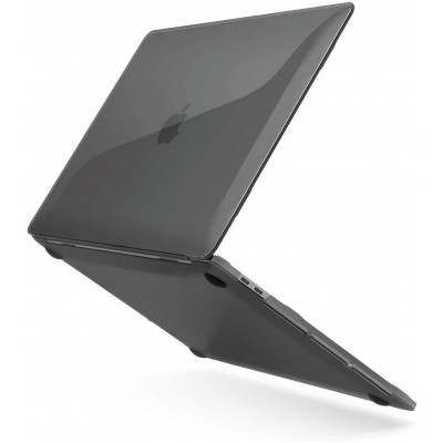 Накладка STR Crystal PC Hard Case для MacBook Pro 16 (2019) Прозрачно черная