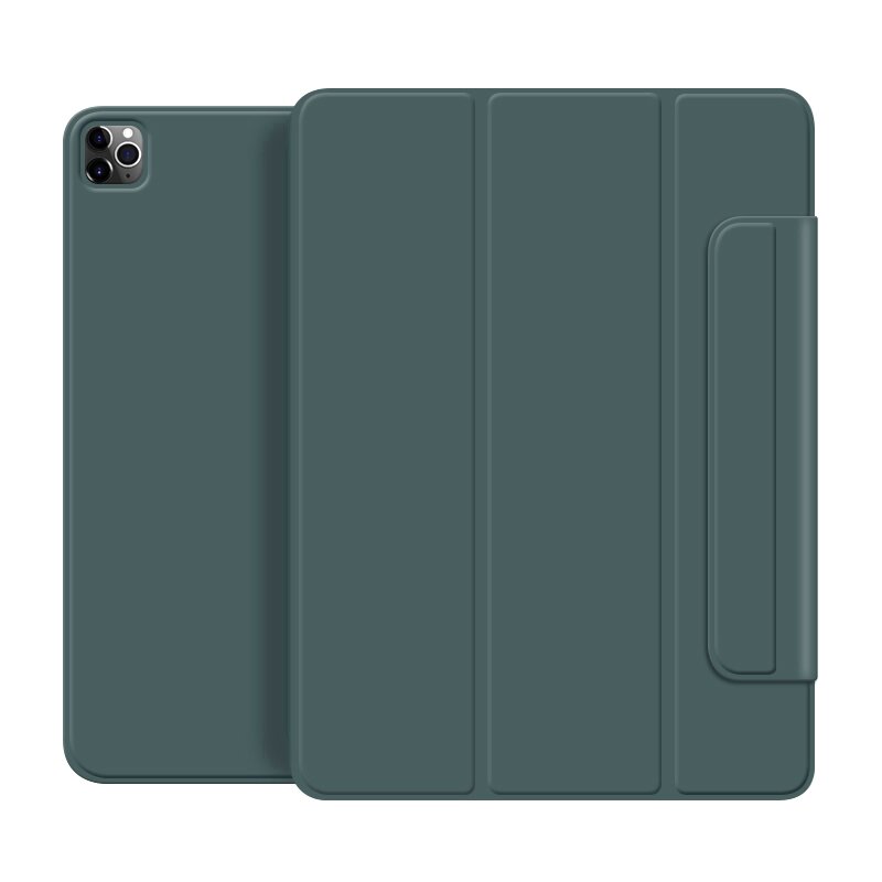 Чехол STR Buckles Магнитный для iPad Pro 12.9 (2018 | 2020 | 2021 | 2022) Зеленый