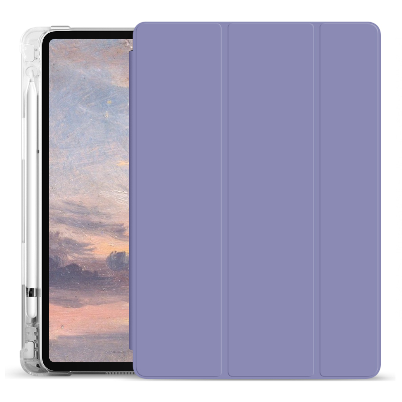 Чехол силиконовый STR Air Защитный для iPad Pro 12.9 2018-2020-2021-2022 Фиолетовый