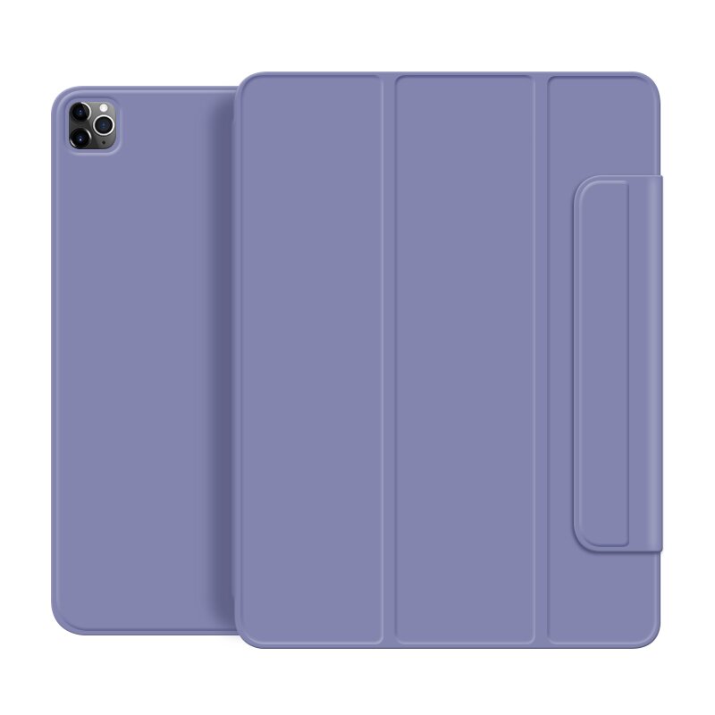 Чехол STR Buckles Магнитный для iPad Pro 12.9 (2018 | 2020 | 2021 | 2022) Фиолетовый