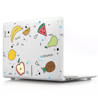 Накладка STR Pattern Hard Shell Case для MacBook Pro 13 (2016-2022 M2) Бело-желтый