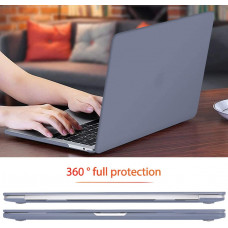 Накладка-чехол STR Матовый Hard Shell Case для MacBook Air 13 (2018-2020) Фиолетовый