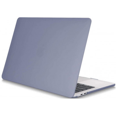 Накладка STR Матовая Кремовая Hard Shell Case для MacBook Pro 16 (2019) Фиолетовая