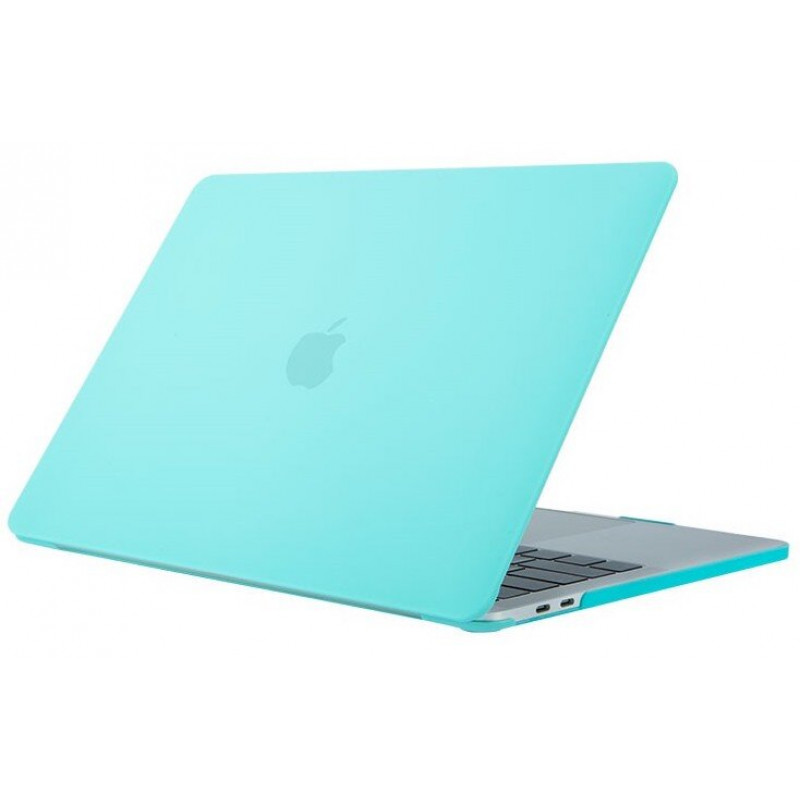 Накладка-чехол STR для MacBook Air 13 (2018-2021 M1) Матовый Голубой