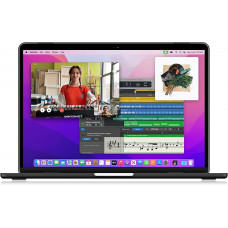 Чехол-накладка Fruct AirM2/M3 для MacBook Air 13.6 M2 2022 / M3 2024 / M4 2025 Матовый Black