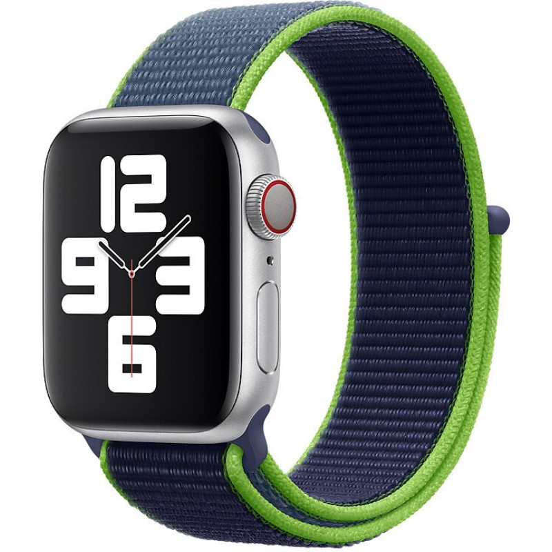 Нейлоновый ремешок STR Sport Loop Band for Apple Watch 38/40/41 mm Neon lime