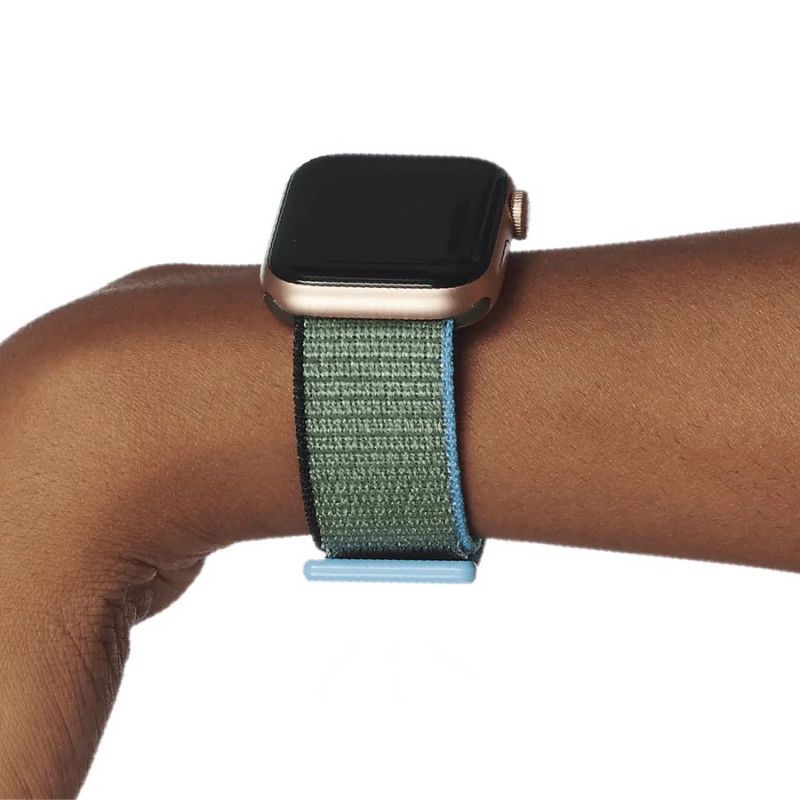 Нейлоновый ремешок STR Sport Loop Band for Apple Watch 49/45/44/42 mm Inverness Green