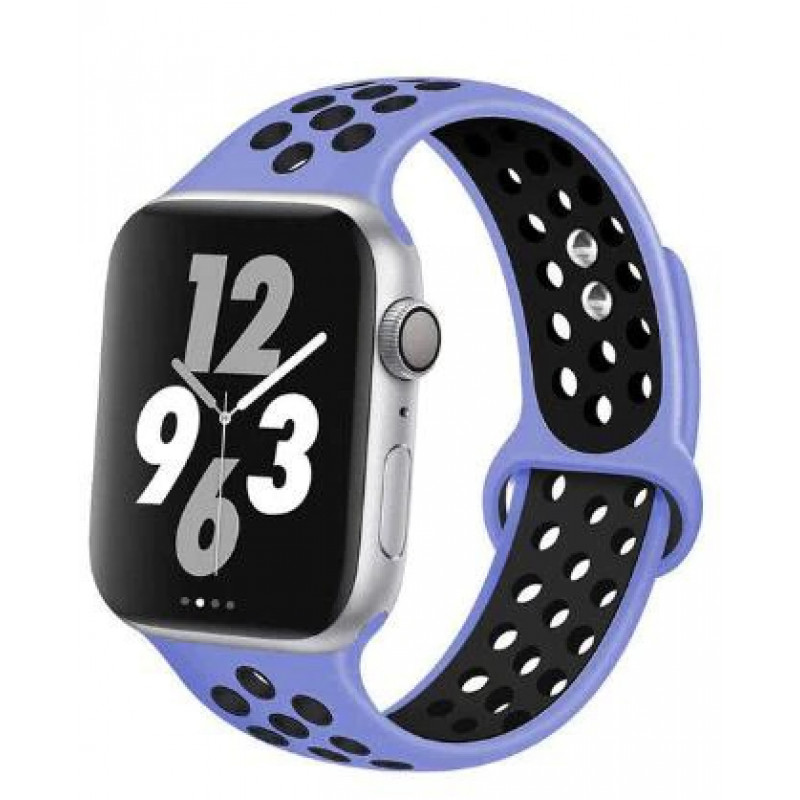 Ремешок STR Nike Sport Band для Apple Watch 38/40/41 мм Lavender/Black