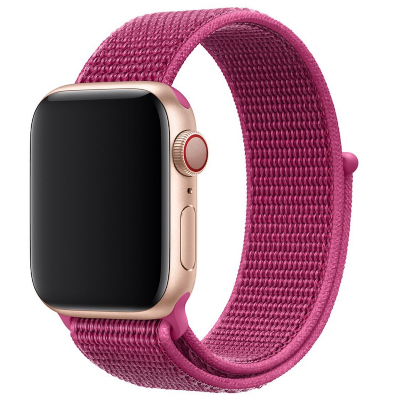 Нейлоновый ремешок STR Sport Loop Band for Apple Watch 38/40/41 mm Dragon Fruit