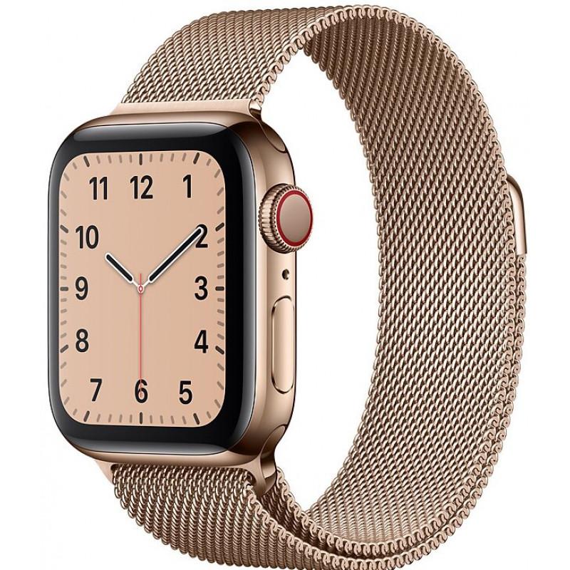 Ремешок STR Milanese Loop Band for Apple Watch 49/45/44/42 mm Gold