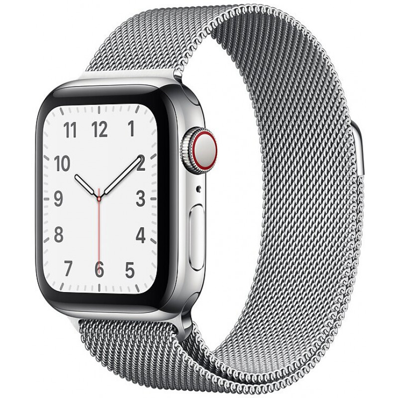 Ремешок STR Milanese Loop Band для Apple Watch 38/40/41 мм Silver