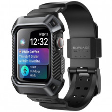 Ремешок с чехлом SUPCASE UB Pro Case for Apple Watch Series 4/5/6/SE (40mm) - Black (SUP-AW40-UBPRO-BK)
