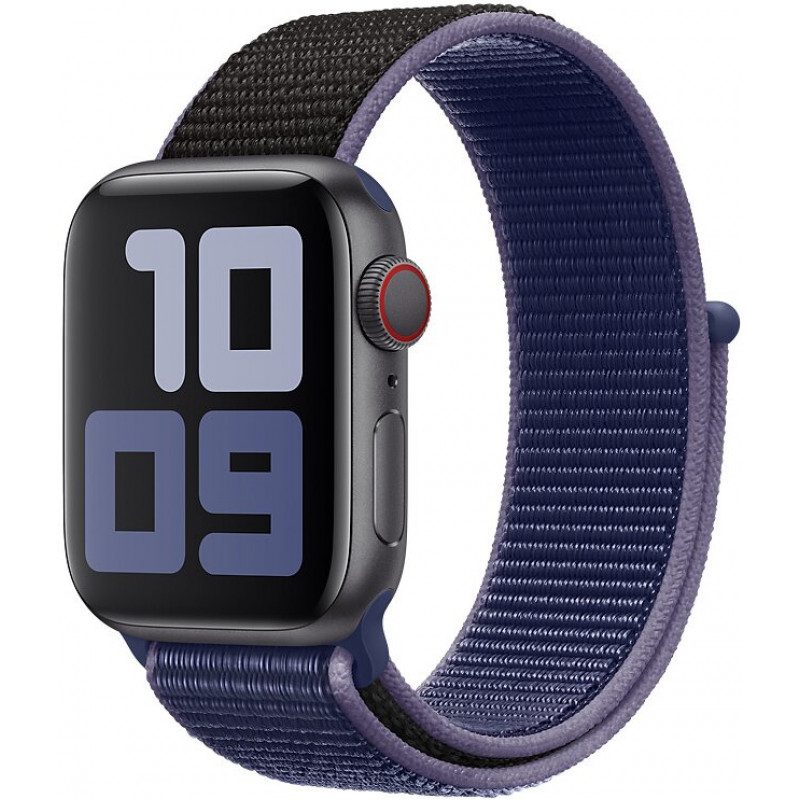 Нейлоновый ремешок STR Sport Loop Band for Apple Watch 38/40/41 mm Midnight Blue/Black