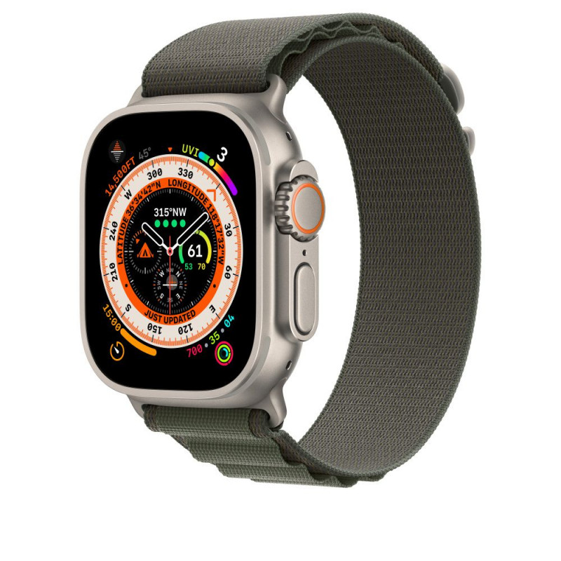 Нейлоновый ремешок STR Alpine Loop (OEM) for Apple Watch 49/45/44/42 mm - Green