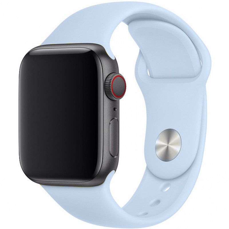 Силиконовый спортивный ремешок STR Sport Band для Apple Watch 49/42/44/45 mm (M/L) - Sky Blue