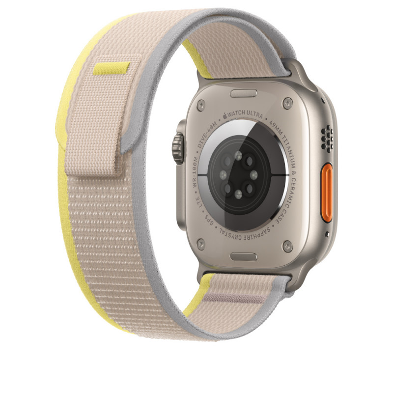 Тканевый ремешок STR Trail Loop для Apple Watch 49/42/44/45 mm - Yellow/Beige