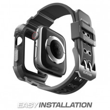 Ремешок с чехлом SUPCASE UB Pro Case for Apple Watch Series 4/5/6/SE (40mm) - Black (SUP-AW40-UBPRO-BK)