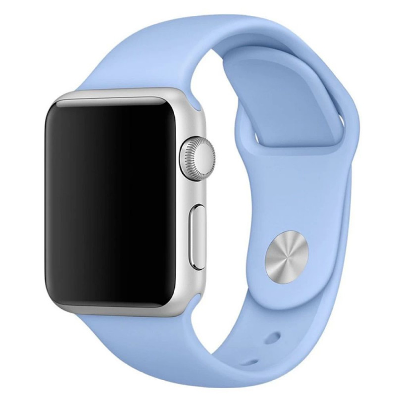 Силиконовый спортивный ремешок STR Sport Band для Apple Watch 38/40/41 mm (M/L) - Lilac